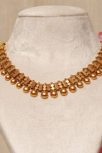 Gold plated  necklace set