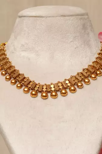 Gold plated  necklace set