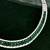 Zircon Emerald Green stones necklace set