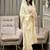 Ivory cream festive salwar kameez