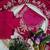 Embroidered pink silk blend Kurta Set with Dupatta