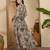 Women's chiffon printed maxi dress