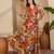 Women's chiffon printed maxi dress