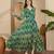 Women's chiffon printed maxi dress