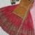 Orange & Pink Embroidered Lehenga Choli Set with Dupatta for Weddings and Festive Wear