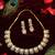 Kundan floral necklace set