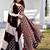 Jaipuri Coffee Maroon Anarkali Gown With Dupatta Set