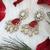 Red & gold statement earrings