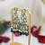 Green & pearl jhumka earrings