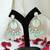 Mint green kundan earrings