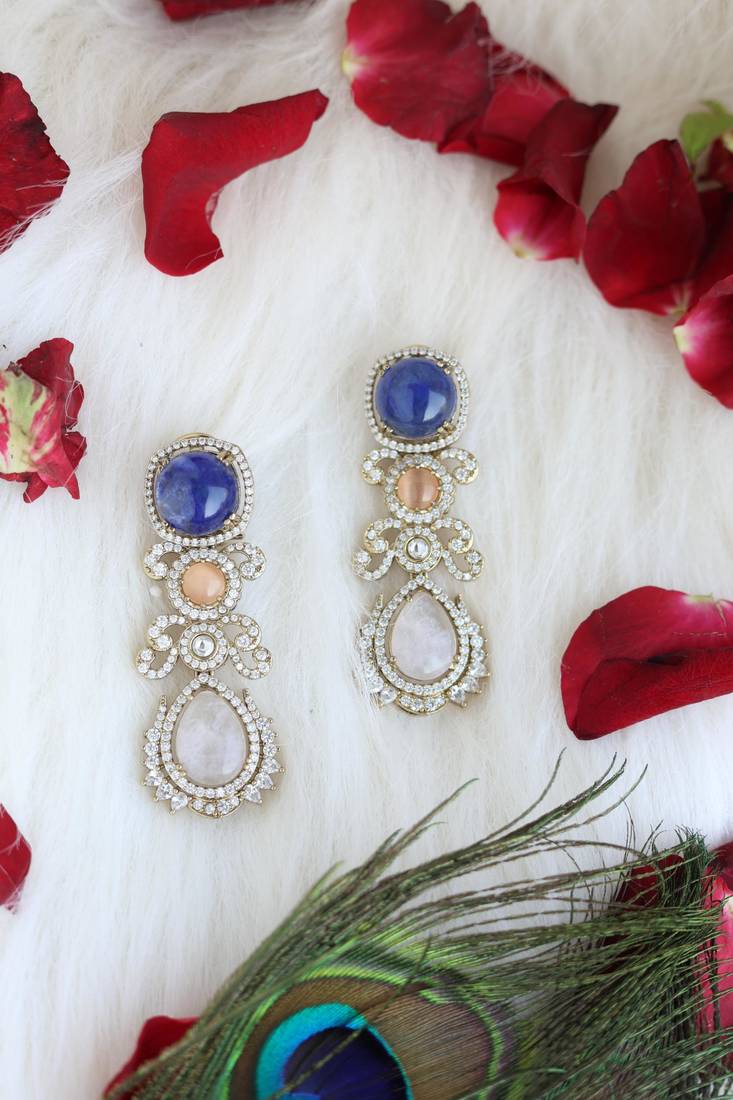 Multicolor gemstone drops