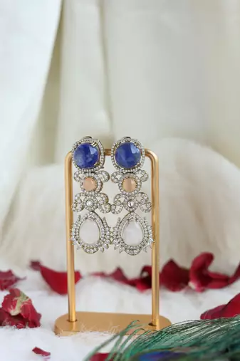 Multicolor gemstone drops