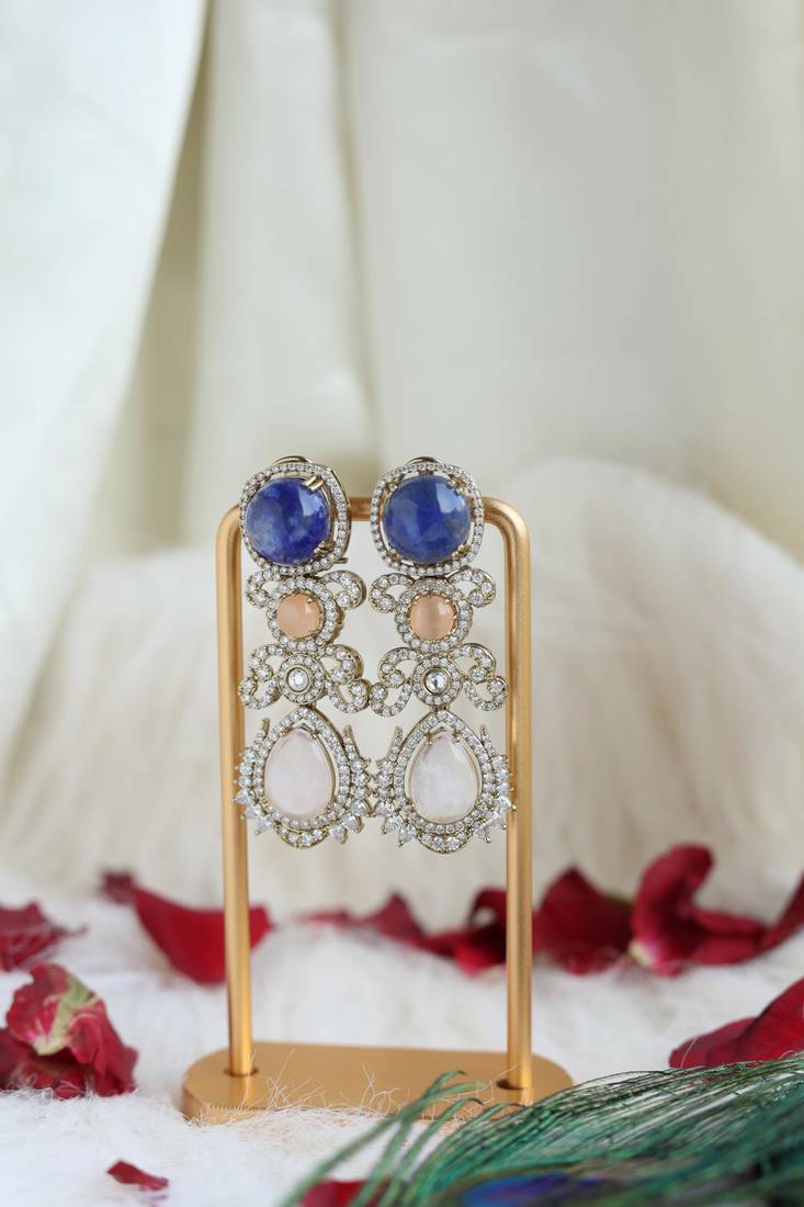 Multicolor gemstone drops