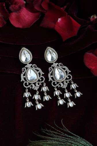 Crystal tassel chandeliers