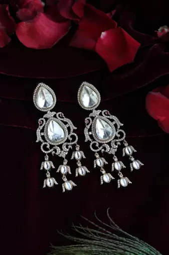 Crystal tassel chandeliers