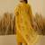Yellow women kurta pant dupatta set