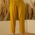 Yellow women kurta pant dupatta set