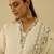 White women kurta pant dupatta set