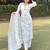 White women kurta pant dupatta set