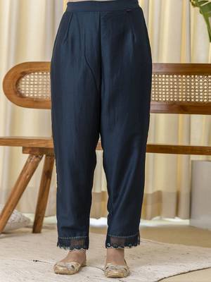 Teal women kurta pant dupatta set 4