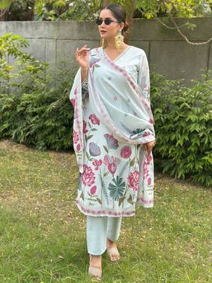 Sky women kurta pant dupatta set 2