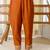 Rust women kurta pant dupatta set