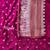 Rani pink Color Jari Jaqurad Weaving Work Tisu Silk Blend Saree 