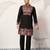 BLACK VISCOSE SILK THREAD & SEQUINS EMBROIDERED WORK FESTIVAL MARRIAGE PARTY WEAR STRAIGHT MENS KURTA WITH PANT