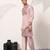 DUSTY PINK VISCOSE SILK THREAD & SEQUINS EMBROIDERED WORK FESTIVAL MARRIAGE PARTY WEAR STRAIGHT MENS KURTA WITH PANT