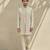 Ivory embroidered silk sherwani