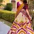 Tasar Silk Tie-Dye Print Chaniya Choli with Lace Touch-Up