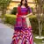 Tasar Silk Tie-Dye Print Chaniya Choli with Lace Touch-Up