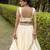 Graceful White Chanda Silk Plain With Sequins and Thread Embroidered Belt Indian wedding lehenga Choli dress