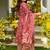 Pink heavy digital printed maslin palazzo style