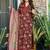 Maroon heavy digital printed maslin salwar suit for women