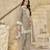 grey elegant pv chanderi roman silk ready-made suit with organza dupatta