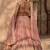 Enchanting Dusty rose Fancy fabric Zari and Sequins Embrodered Indian wedding lehenga Choli dress