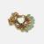 Gold plated kundan multicolor stones brooch