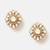 Gold plated kundan studs