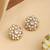 Gold plated kundan studs