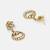 Gold plated kundan earrings