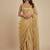 light gold festive lehenga set with choli and dupatta