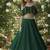 Emerald Green Sequin Lehenga Set