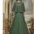 Deep Green Cape-Style Lehenga choli set