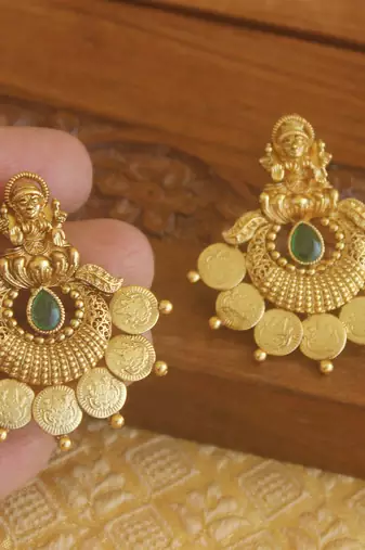 Temple earrings