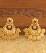 Matte finish temple earrings