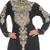 Black georgette embroidered zari work islamic-kaftans