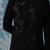 Black embroidered jacquard sherwani