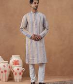 Ari work kurta set with sequin detailing