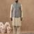 Banarsi brocade jacket with kurta set
